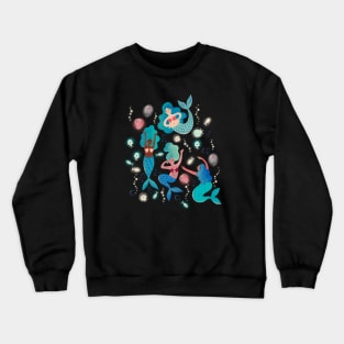 Mermaid Night Lights Crewneck Sweatshirt